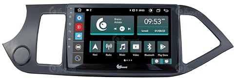 Android-Autoradio JF-039KP-X9C-1 kompatibel mit KIA PICANTO TA 2011–2016 | CarPlay und Android Auto | GPS | DAB+ | 9 HD | Hergestellt in Italien