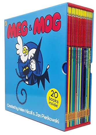 The Complete Collection Meg and Mog Magical Adventures 20 Children Pictures Books Box Set By Helen Nicoll & Jan Pienkowski Including Meg on the Moon