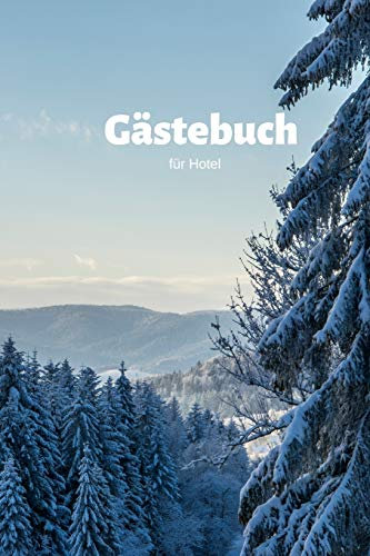 Gästebuch für Hotel: Blank 240 Seiten 6x9 Zoll