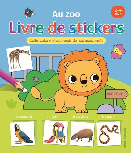 Au zoo - Livre de stickers (avec photos) (2-4 a.)