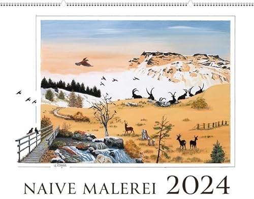 Kalender Naive Malerei 2024