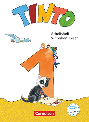 Tinto 1 - Neubearbeitung 2018 - 1. Schuljahr: Arbeitsheft Schreiben/Lesen - Mit Buchstabenhaus