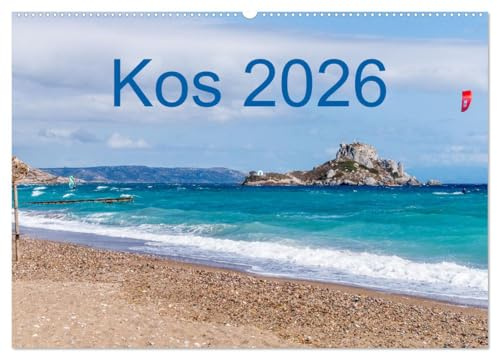 Kos 2026 (Wandkalender 2026 DIN A2 quer), CALVENDO Monatskalender: Die Ägäis Insel Kos im Jahresüberblick (CALVENDO Orte)