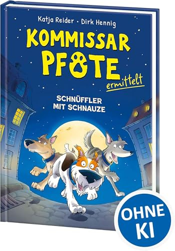 Kommissar Pfote ermittelt (Band 1) - Schnüffler mit Schnauze: Was machen Polizeihunde nach Dienstschluss? - Humorvolle Detektivgeschichten mit spannenden Kriminalfällen für Kinder ab 7 Jahren