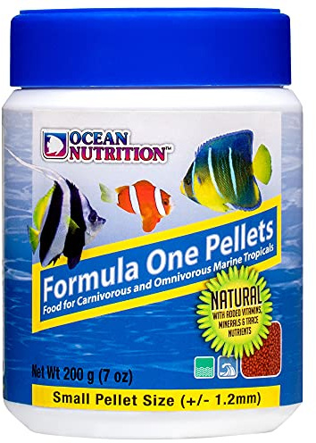 Formula One Ganules pour Poisson, Petit, 200 g