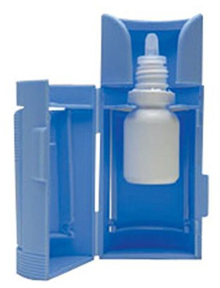 HOMECRAFT Opticare Eye Drop Dispenser – Easy & Safe Eye Drop Dispenser for Elderly & Disabled – Precise Eye Dropper Aid & Applicator Aid for Elderly – Fits Most Bottles – Ergonomic, Non Slip Grip