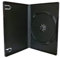 Custodia Singola DVD 14mm Nera - Confezione da 10