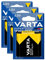 VARTA Lot de 3 Blisters de 1 Pile plate saline Superlife 2012 4.5V 3R12