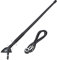 tomzz Audio 1000-002 Hochflexible Universal Gummi Antenne AM FM UKW ca. 1,4m Kabel DIN Antennenstecker kompatibel mit Alfa Romeo FIAT Lancia
