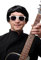 WIG ME UP - Perücke Schwarz Karneval Fasching Pilzkopf Page Mod Britain Pop Herren Damen 1496-P103