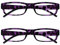 The Reading Glasses Company Die Lesebrille Unternehmen Lila Schildpatt Leicht Komfortables Leser Wert 2er-Pack Herren Frauen RR32-5 +1,50