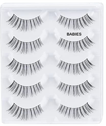 ARDELL 5 Pack Natural Babies Black Faux-cils