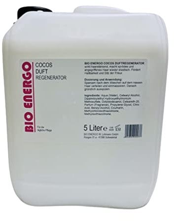 Bio Energo Kokos Duft Regenerator/Spülung - 5 Liter - Made in Germany