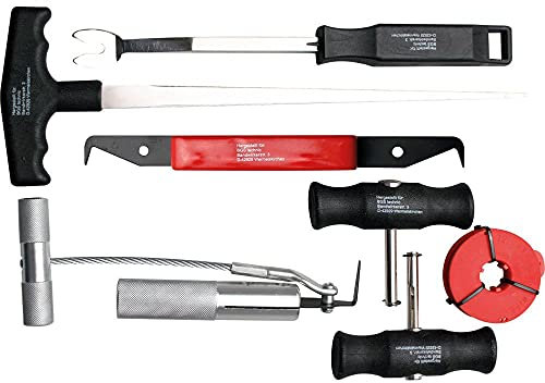 KIT Outils DECOUPE Joint DEPOSE Pare Brise, 7 Pieces