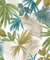 JF3602 Vinyl sur Intissé Wild Palms Vert