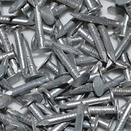 SDMAX 20MM Galvanised Roofing Felt Clout Nails, Designed to Resist Rust, Overlarge Head, Strong and Secure, Suitable for Repair Jobs, Reliable Performance