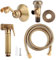Spruzzatori per Bidet Set, Portatili Spruzzatore per Bidet in Ottone Vintage Soffione Doccia Incluso Staffa per Tubo Flessibile