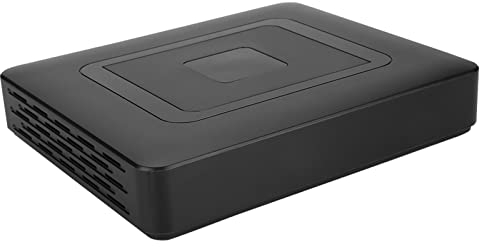 Fockety Grabadora de Video en Red, 8 Canales CCTV AHD CVI TVI DVR Grabadoras NVR en Tiempo Real Grabadora de Disco Duro de Vigilancia con Detección de Movimiento, Audio de 2 Vías para Cámara de(EU)