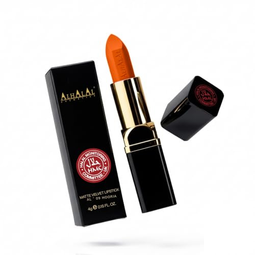 Halal MATTE VELVET LIPSTICK Long Lasting up to 16h Vegan and Cruelty-Free (AL-09-HOORIA) | Alcohol-free