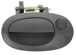 Repiauto - Poignée de porte extérieure noire porte arrière hayon compatible avec Renault Kangoo 1 1997-2008