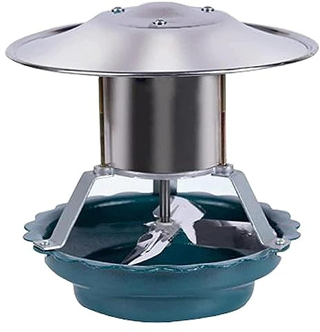 JHKJ Rauchsauger 120 W, Rauchabzugsventilator, Kaminabzug, Kaminventilator, Ventilator, Abluft, Kaminabzug, Grillluft, Rauchabzugsventilator, Durchmesser 21 cm,21cm