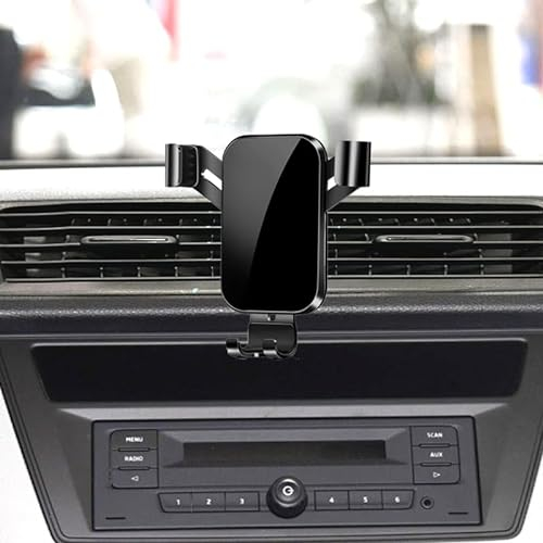 LSXEL handyhalterung kompatibel mit Skoda Fabia 3 accessori Halterung für Mobiltelefon 2015 2016 2017 2018 2019 2020 2021 (for Fabia 3 2015-2021)