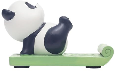 Eabdice Supporto per Cellulare, Porta Telefono, Supporto per Telefono per Gatti, Supporto per Cellulare Molto Carino Che Ti Consente Concentrarti sulla Degustazione Cibo(Panda)