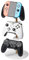 YAMAZAKI Home Tower Universal Game Controller Stand – Adjustable 4-Tier Holder For Controllers & Headsets - Steel + Wood