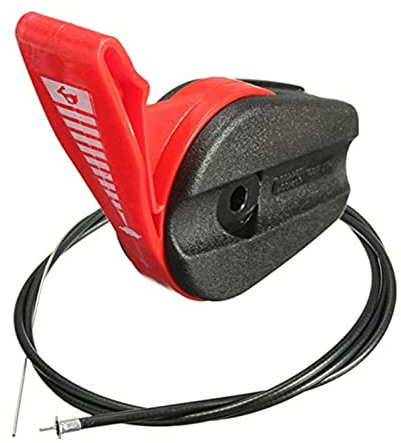 MUEOSI Câble d'accélérateur for tondeuse à gazon, interrupteur de commande universel, Kit de poignée de levier, tondeuses à gazon électriques à essence Interrupteur d'accélérateur pour tondeuse à gazo