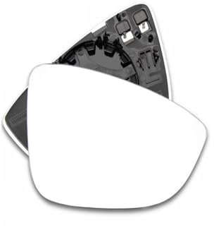 ZSQWRFRG Cristal Espejo retrovisor para Skoda para Octavia 2018-2022 Espejo retrovisor Lateral Lentes de Vidrio Reflectante con calefacción Vidrio Espejo Retrovisor Automóvil(Derecha)