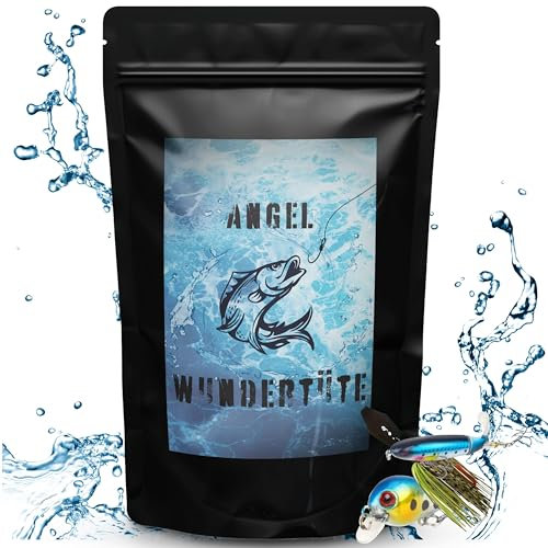 Hook & Adventure Wundertüte Angeln Petri Box Überraschung Geschenk Set, Überraschungsbox für Angler, Angler Geschenke ANGELZUBEHÖR Angel-Set