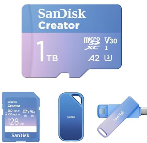 SanDisk Creator Series - Starter Kit