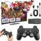 Upgraded Retro Game Console, Retro Game Stick with 128G Card, 21000+ Classic Games, Plug and Play Game Stick, Video Game for TV Output, Dual 2.4G Wireless Controller, Gift for Kids Adults (5 Edition)