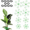 WUSJCOF 8 unidades soportes para plantas perennes, soporte, pinzas para plantas, anillo reutilizable para plantas, versátil y resistente, ideal para Monstera, flores, hortensias, rosas y tomates