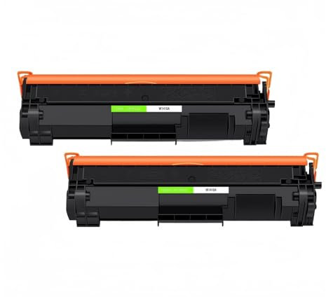 W1410A 141A Schwarze Tonerkartusche mit Chip, kompatibel mit Hp Laserjet Pro M110w MFP M140w M139w(2PK)
