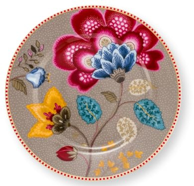 Pip Studio Blooming Tales Fantasy Khaki Teller 17cm