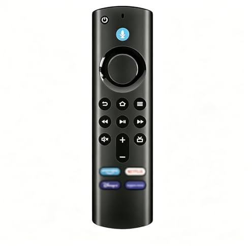 Telecomando Vocale Di Sostituzione, per AMZ F-IR-e S-ti-CK TV (4K, 2ndGen, 3rdGen, Lite), Cube (2ndGen, 3rdGen), Modello Di Microfono, con Bluetooth E Tasti Di Scorciatoia