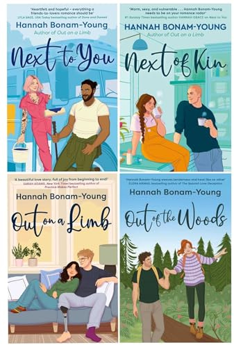 Next Series By Hannah Bonam Young 4 Books Collection Set (Next to You, Next of Kin, Out on a Limb & Out of the Woods)