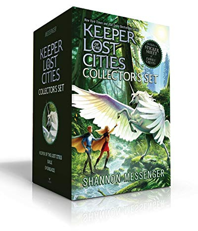 Keeper of the Lost Cities Collector's Set (Includes a sticker sheet of family crests) (Boxed Set): Keeper of the Lost Cities; Exile; Everblaze