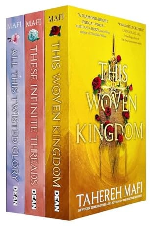 This Woven Kingdom Series by Tahereh Mafi 3 Books Collection Set [This Woven Kingdom, These Infinite Threads, All This Twisted Glory]