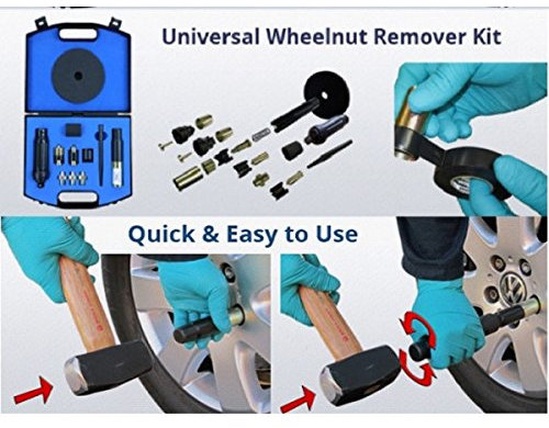 DYNOMEC LOCKING WHEEL NUT REMOVAL SET