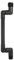 Hunter 1/2x3/4x6 Schwinggelenk Sprinkler, Schwarz, Metall, Oszillierend