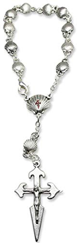 J[B] Chapelet en bague avec Coquille Saint-Jacques