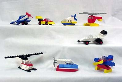 Mcdonald's 1989 Lego Motion - 8er Set Happy Meal Toys