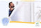 6 x Pollenschutz Pollenschutzgitter Vlies 130x150cm Pollen Schutz Netz + 6x Klettband à 5,7m