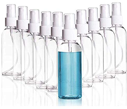 LifeUp 100ml Vide Vaporisateur Petites Eau Vaporisateur Plastique Bouteille de Spray Atomiseur Contenants de Bouteilles de Voyage (100ml)