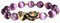 Harilla Feng Shui Obsidian Perlen Armbänder Reichtum Armband, Goldene