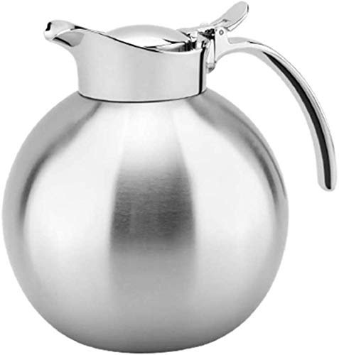 Thermos Coffee Maker Teiera Termica Thermos Vacuum Pitcher, 1,5 Litri 304 Sfera in Acciaio Inox Caraffa Thermale Coffee Pitcher per caffè, tè, Bevande Calde E Fredde