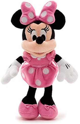 Disney Store Mini Beanie Pink Minnie Mouse Plush Soft Toy
