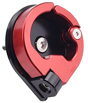 iSpchen Gancio universale per motocicletta Scooter per moto in lega di alluminio Borsa per casco da viaggio Gancio portaoggetti Gancio per artiglio per manubrio